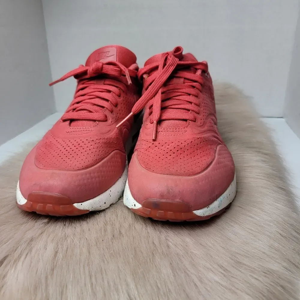 Nike Air Max 1 Ultra Moire Terra Red Sneakers 705297 611  Men’s Size 9.5